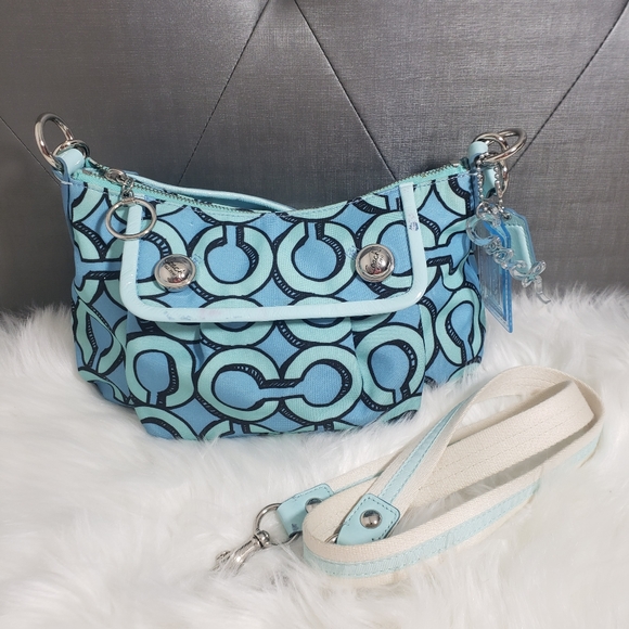 Coach handbag blue - Picture 2 of 16